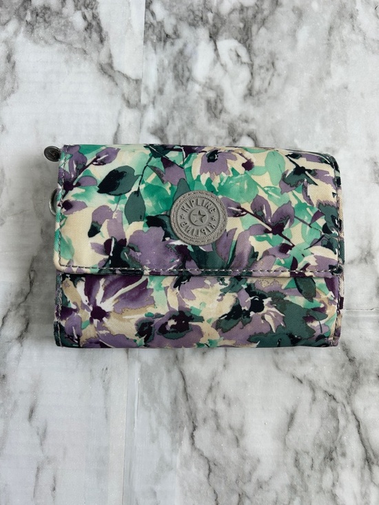 Kipling Handbags - Kipling | Floral tri-fold Wallet zippers compartments card holders